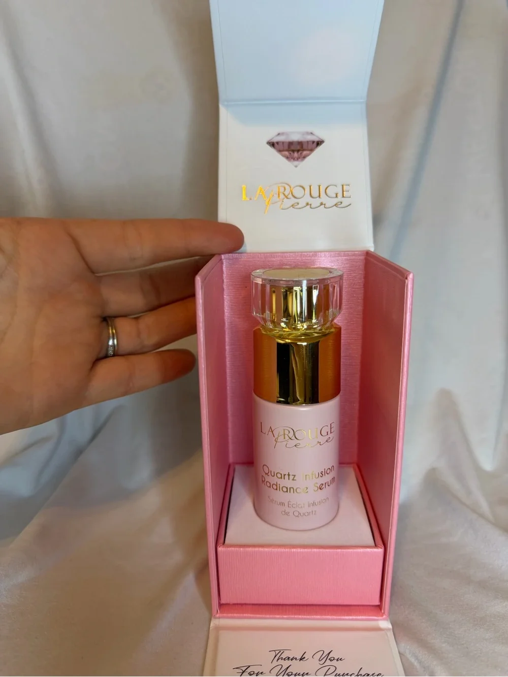 La Rouge Pierre Quartz Collection Quartz Infusion Radiance Serum
